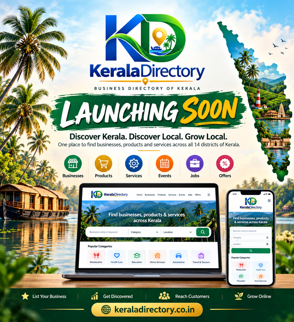 KeralaDirectory Official Website Launch 2026